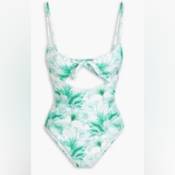 Melissa Odabash Amalfi Palm Swimsuit | Size IT 46 (US 10) | NWT $277 - Picture 4 of 5